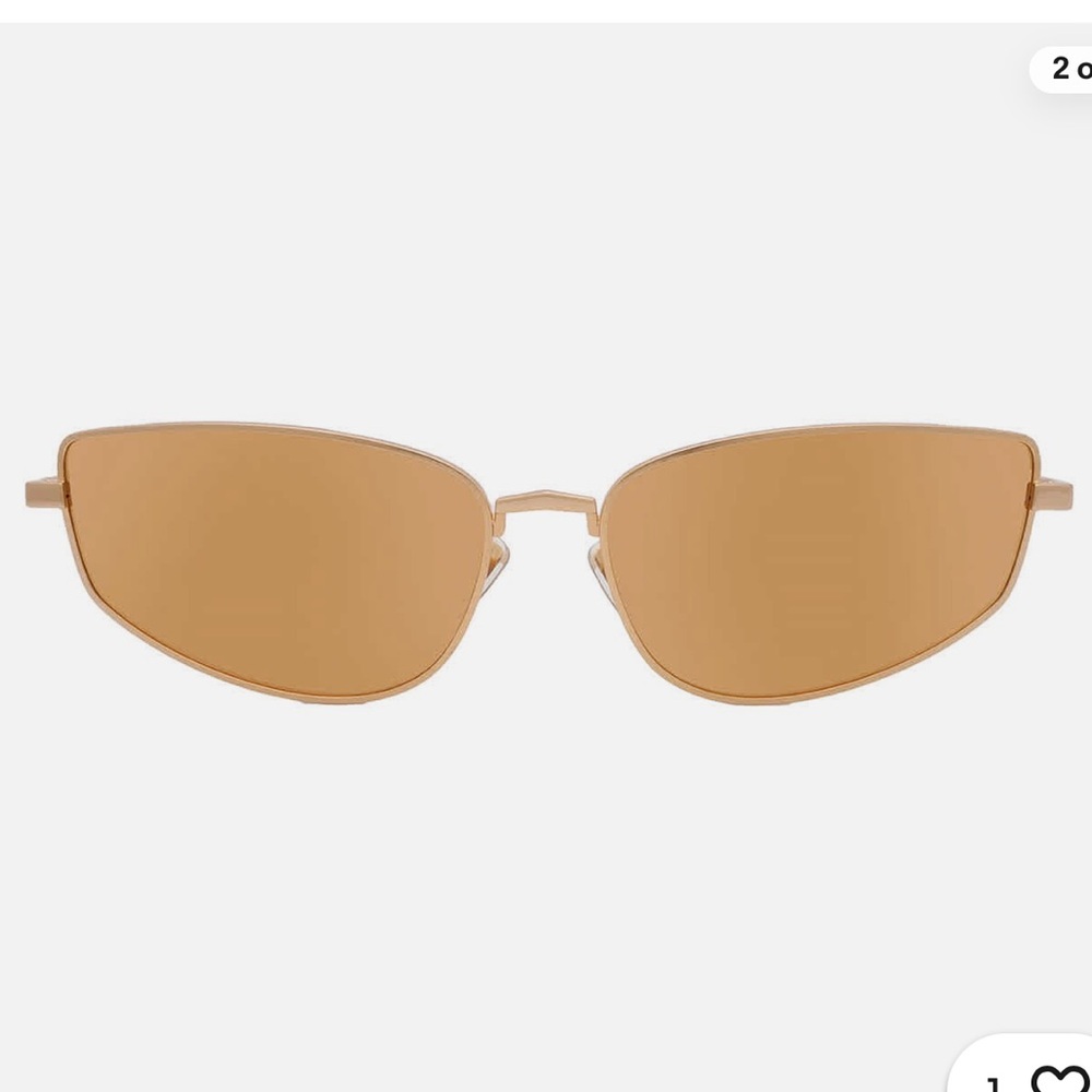 Givenchy Mirrored Metal Cat-Eye sunglasses
